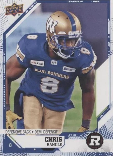 2019 Upper Deck CFL Chris Randle #44