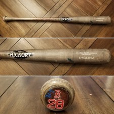 JD Martinez Game Used 2021 Red Sox Bat - PSA LOA Graded GU 9.5, Uncracked