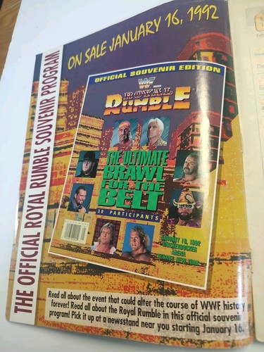 WWF Magazine February 1992 Ric Flair Very good condition - Picture 4 of 8
