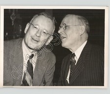 William Green & Alf Landon @ GOP Convention, PA USA 1940 VTG Flash Press Photo