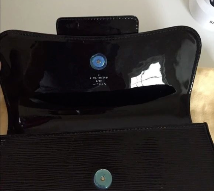 LOUIS VUITTON Black Electric Epi Leather Sobe Clutch | eBay