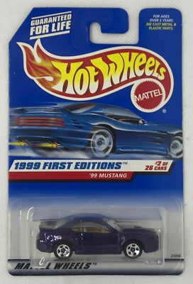 1999 Hot Wheels First Editions Collection Your Choice Combined