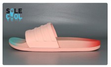 WOMENS Adidas ADILETTE FADE CF Slides Sandals Pink Blue Flip Flops S82063