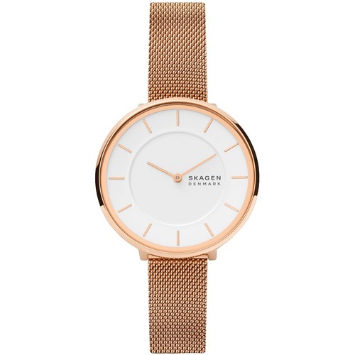 Skagen SKW2076 Klassik White Dial Stainless Steel Mesh  display picture 3