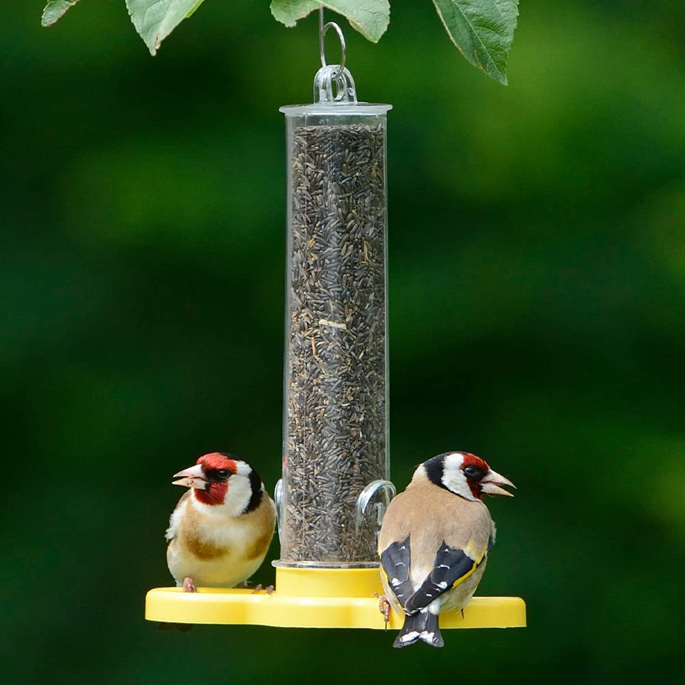 Jacobi Jayne Niger Seed Bird Feeder Goldfinch Finder Comes Ready Filled