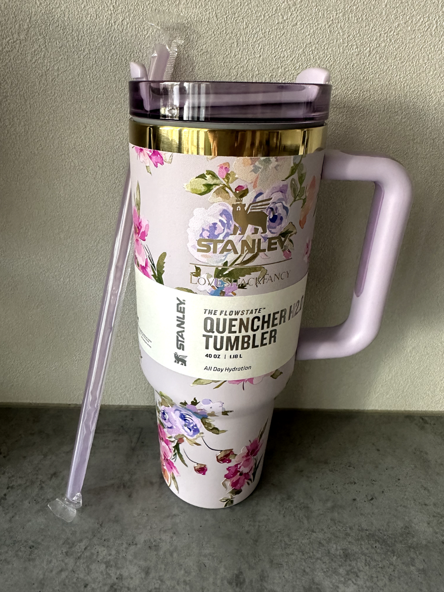 Stanley x LoveShackFancy QUENCHER 40oz 1.18L Tumbler HappyThoughts 