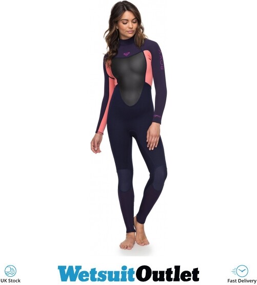 2018 Roxy mujer Prologue 4 3mm back ZIP wetsuit azul Ribbon Coral Flame erjw 1 2018 Roxy mujer Prologue 4 3mm back ZIP wetsuit azul Ribbon Coral Flame erjw 1