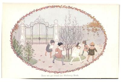 PC WILLEBEEK LE MAIR, ARTIST SIGNED, MULBERRY BUSH, Vintage Postcard (b38798)