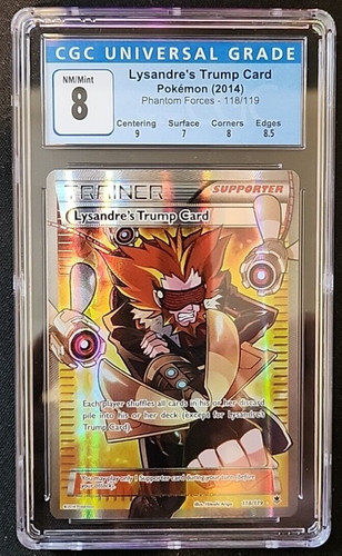 Lysandre's Trump Card graded CGC 8 for sale on eBay
