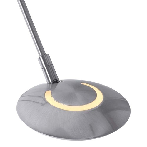 Wandlampe Wandleuchte Leselampe verstellbar LED Schlafzimmerlampe silber L 53 cm - Bild 2 von 12