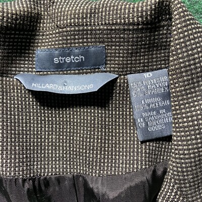 Jupe Blazer Noir/gris Hillard & Hanson Taille 8/10 - Occasion Très Bon état