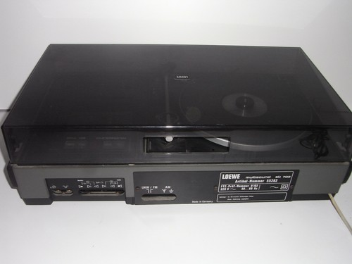 Loewe PE 3040 Plattenspieler Multisound SK 702 Turntable B20 Stereo ...