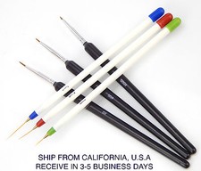 6 PCS NAIL ART LINER DRAWING PEN BRUSH TOOL SET
