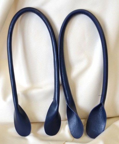 Pair of Bag Handles PU Handbag Purse Tote Strap Replacement Repair DIY 60cm Long - Picture 12 of 14