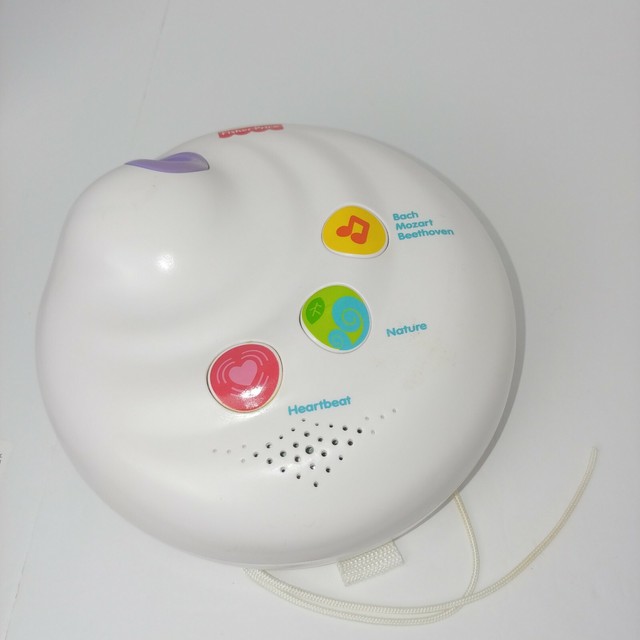 FisherPrice Crib Soother Nature Sounds Classical Lullabies heartbeat