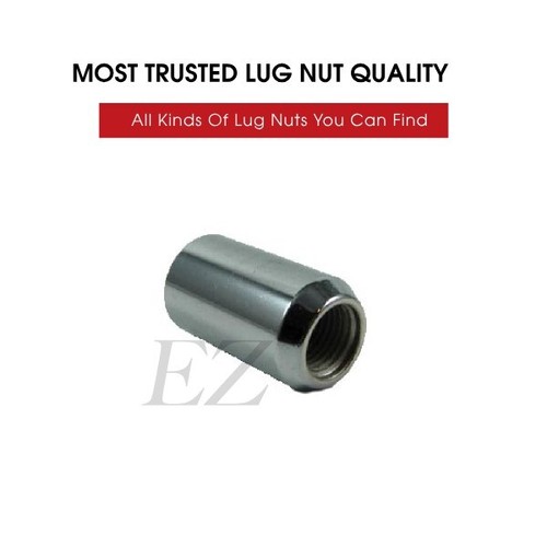 Lug Nuts Tuner 12x1.25 20 Pcs for Nissan Infiniti Subaru Lugs Nut Chrome - Picture 2 of 3