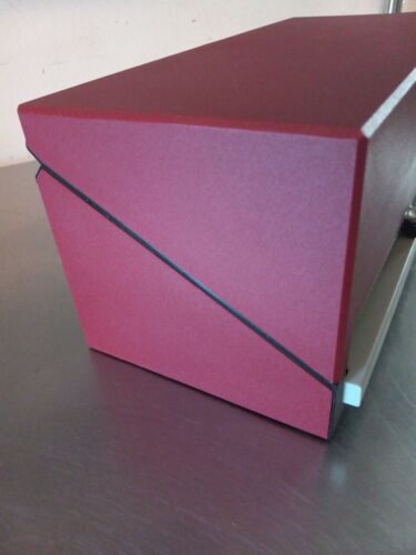 Discgear Selector 100 CD, DVD, Blu-ray Storage Box Red - Picture 3 of 9