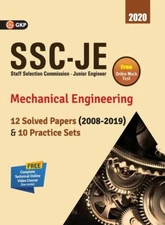 Ssc Je 2020: Mechanical Engineering - Solved Paper & Practice Sets