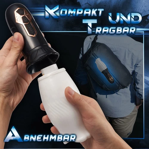 Automatic Male Masturbator Sucking Cup Vibration Blowjob Machine Men Sex Toys US - Picture 8 of 13