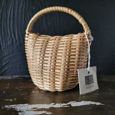 Ten Thousand Villages Rattan Rattle / Shaker