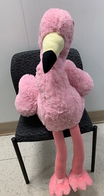 Large Flamingo Stuffed Animal, Giant Plush Flamingo Publix Supermarket 38  NWT