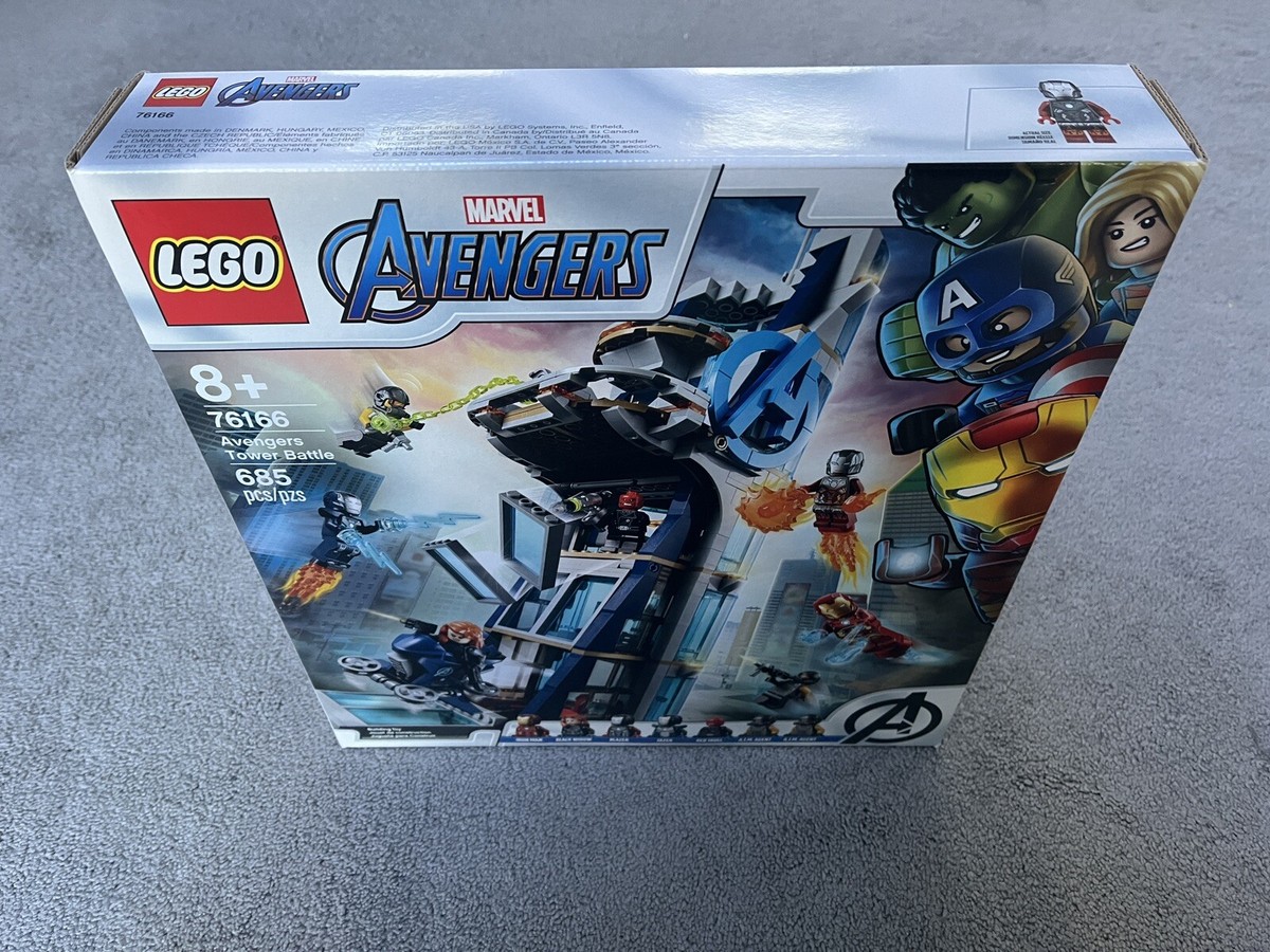 Super Heroes Avengers Tower Battle Set Marvel Super Heroes Lego