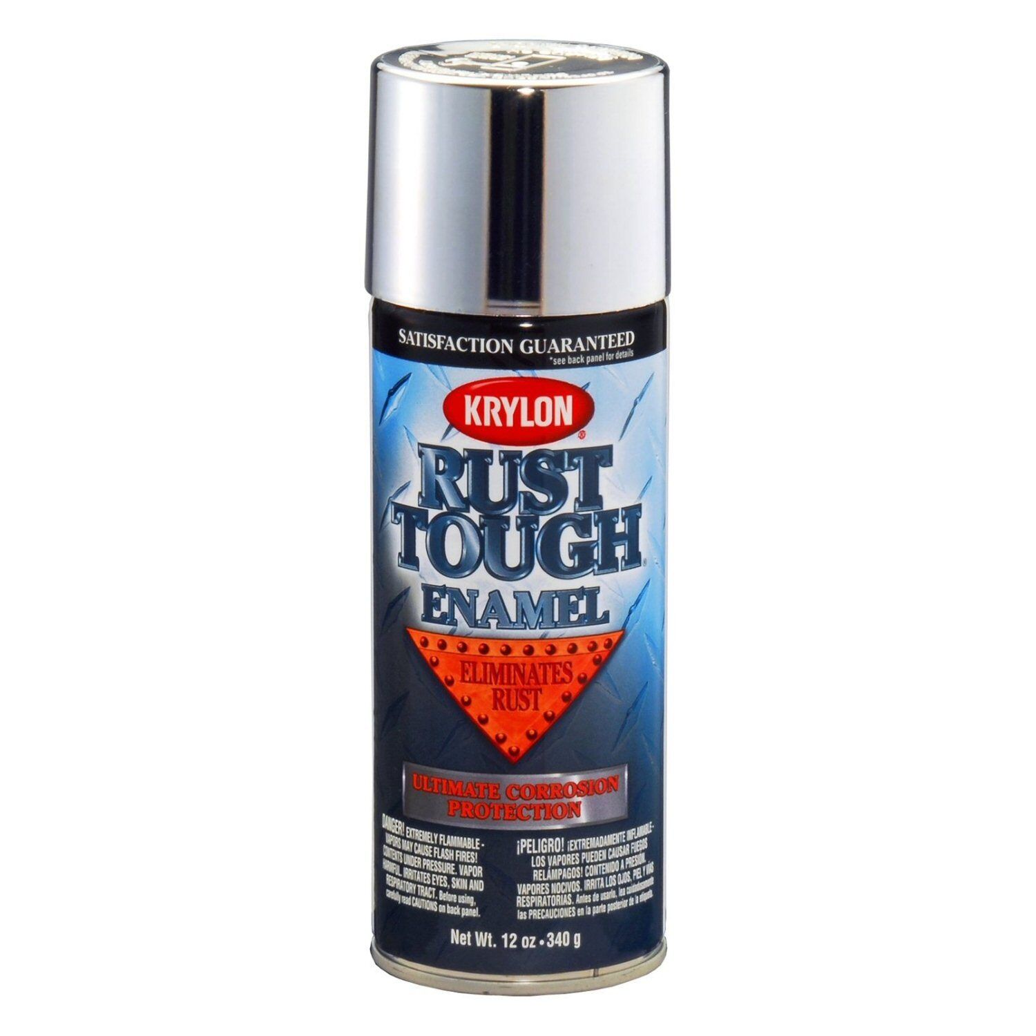 Krylon RTA9232 Rust Tough Silver Metallic Rust Prevent Spray Paint Aerosol 12oz.