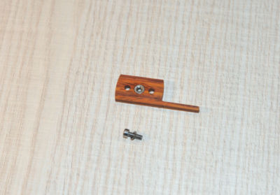 Super Exclusive Wood Headshell for Clearaudio Concept Turntable Cocobolo Wood