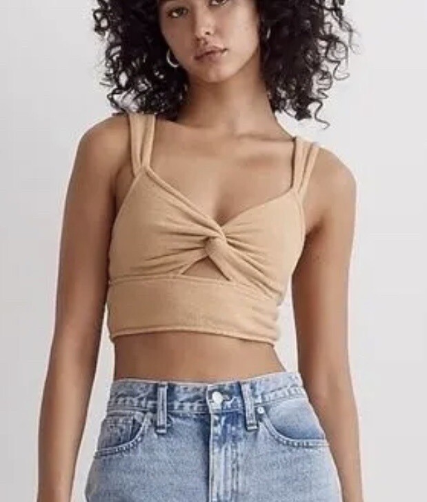 メイドウェル Madewell Cutout Tank レディース シャツ トップス Dried Straw Madewell Cutout Tank (Dried Straw) Small | eBay
