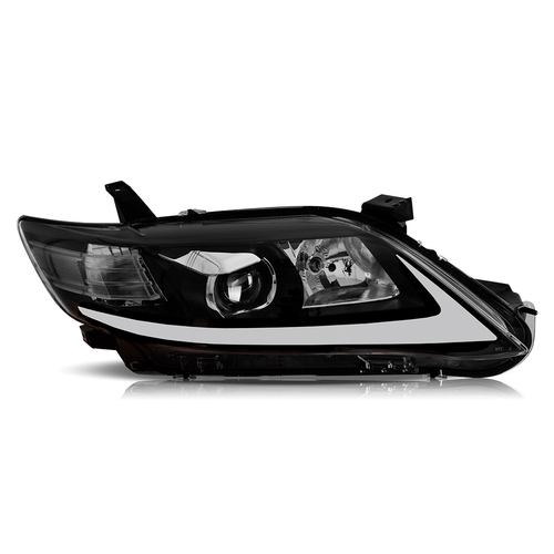 LED DRL Headlights w/Sequential Turn Signals For 2009-2011 Toyota Camry Lamps - Picture 2 of 16