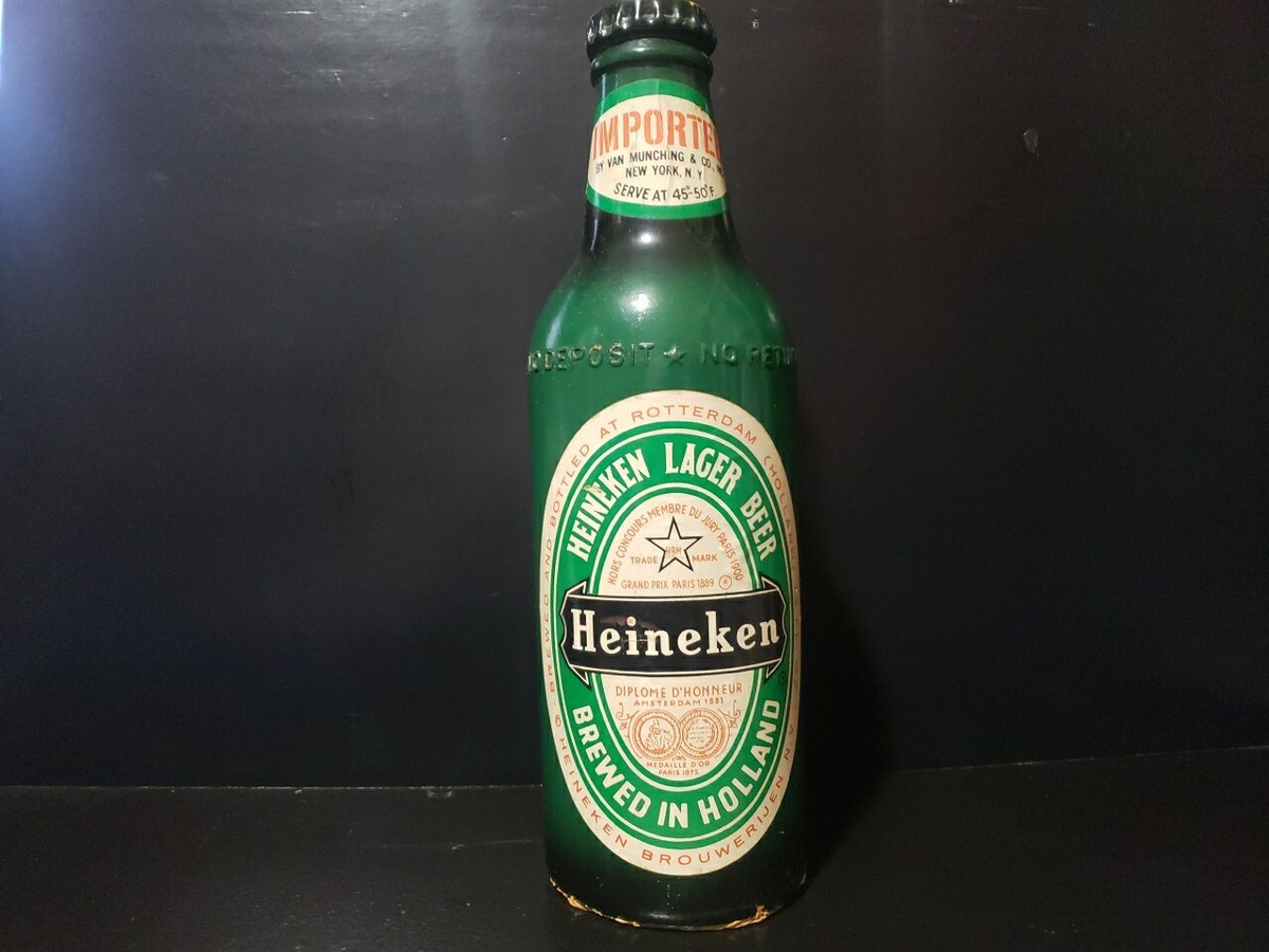 VINTAGE 1970'S HEINEKEN BEER DUTCH BOY ADVERTISING COUNTER