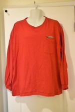 Converse Chuck Taylor All Star Red Long Sleeve T Shirt Made in USA Size 3XL