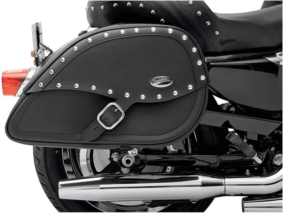 Saddlebags Honda Shadow Saddlemen 3501-0472  Rigid-Mount Teardrop  Desperado HB - Image 2 of 2