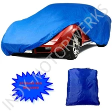C3 CORVETTE SEMI CUSTOM CAR COVER BLUE 1968 THRU 1982