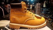 Eurbak Wheat Steel Toe Work Boot Style 6815-16  Insulated  Water Resistant 