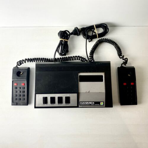 Hanimex Vintage Console + Controllers & Cables - Untested - Free Postage - 第 1/6 張圖片