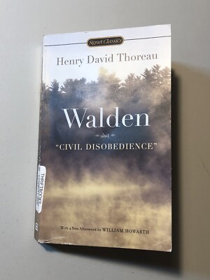 Walden and Civil Disobedience by Henry David Thoreau (2012, UK- A Format...