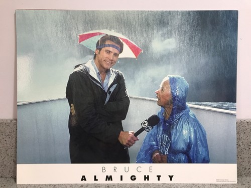 BRUCE ALMIGHTY 2003 Kinofilm US LOBBY KARTEN SET Jim Carrey / Jennifer Aniston - Bild 9 von 12