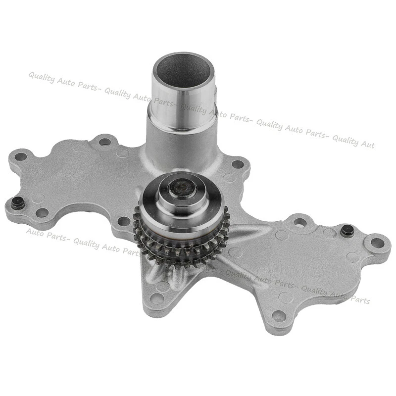 Kit de cadena de distribución árbol de levas engranaje bomba de agua brida de 3 pernos para Ford Transit-350 HD Foto 4 de 4