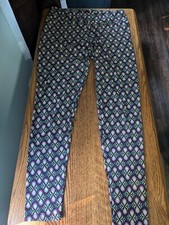 Lularoe Leggings TC Tall And Curvy Purple Black Multicolor