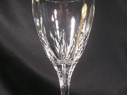 Lenox Firelight Clear No Panel Cut Water Goblets Set of 8 - Picture 9 of 12