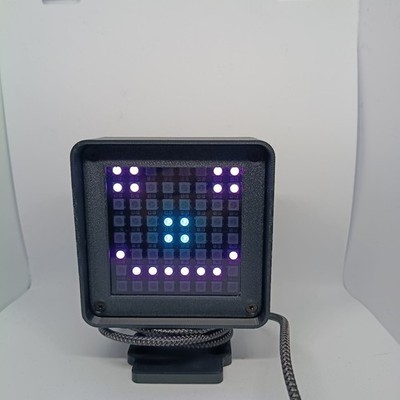 Racing Flag   RGBLED Matrix- Acrylglas getönt- Simracing -Simflag iFlag Simhub