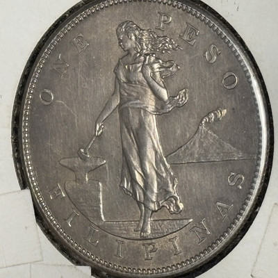 1903-S One Peso US Philippines Silver Coin KM#168 | eBay