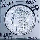 1883 S MORGAN SILVER DOLLAR HI GRADE GENUINE U.S. MINT RARE KEY COIN 7625