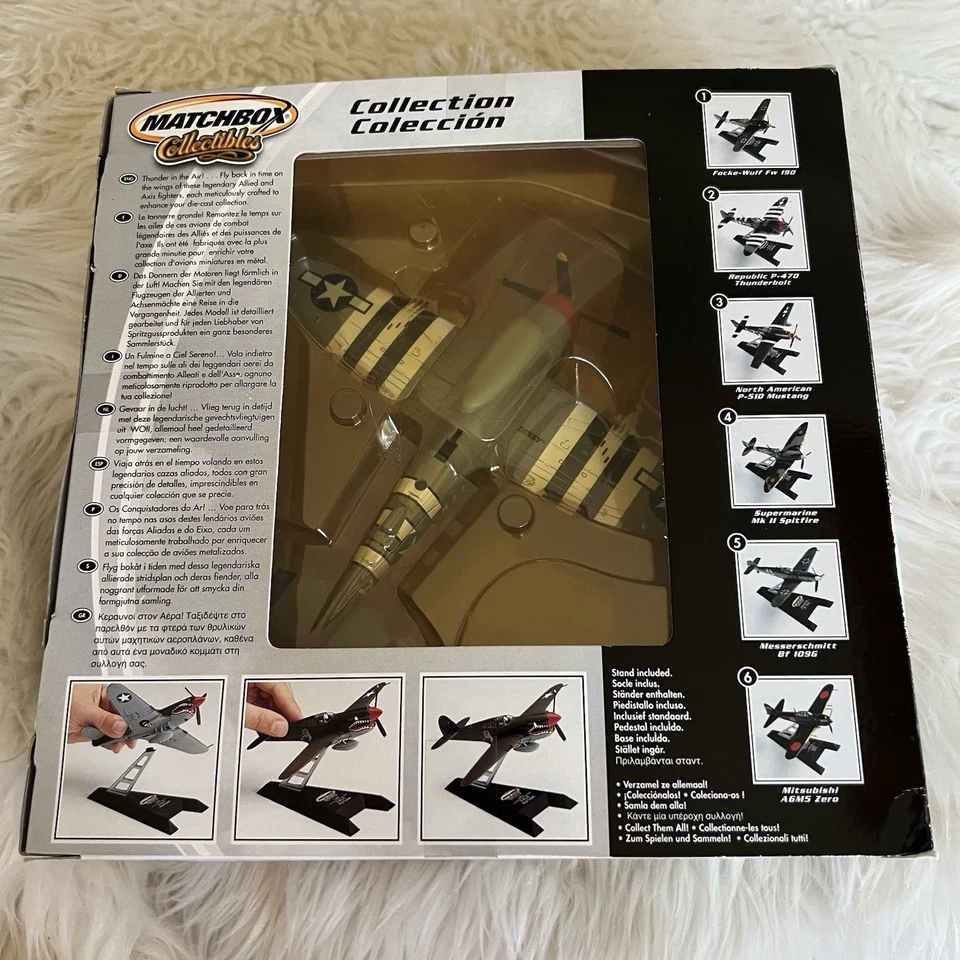 2002 Matchbox Collectibles Republic P-47D Thunderbolt New Old Stock - Image 2 of 4