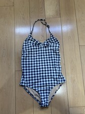 Crewcuts Girls Gingham Swimsuit USED