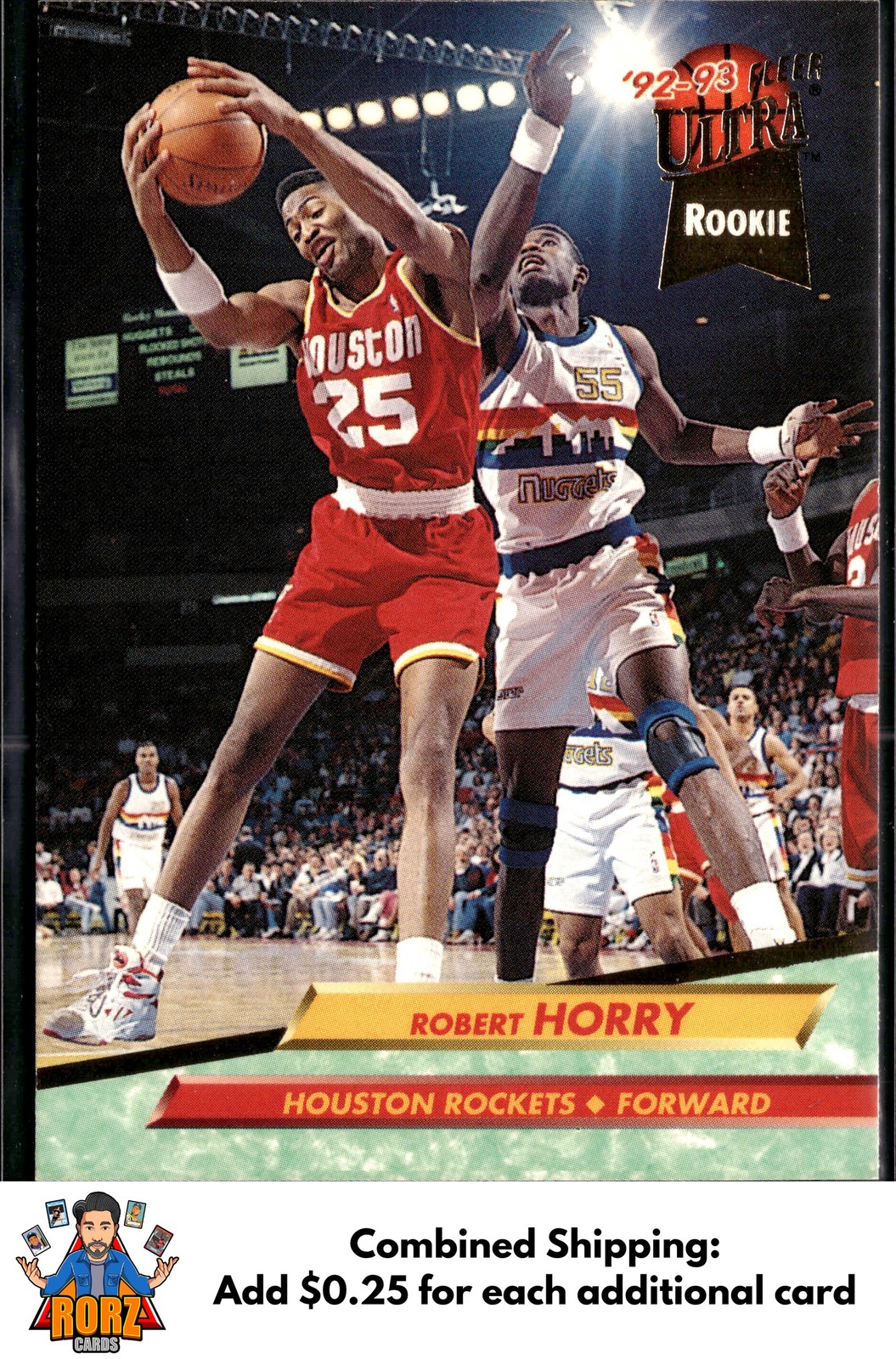 1992-93 Ultra #271 Robert Horry RC Houston Rockets