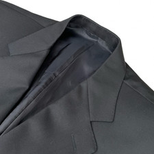 Canali Men's 100 Wool 3-Button Blazer Navy Blue   Italy   40R US  50 EU
