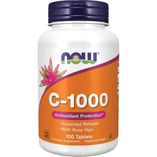 NOW Foods C-1000 1,000 mg 100 Tabs