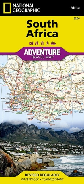 South Africa: Travel Maps International  by National Geographic Maps SHEET MAP